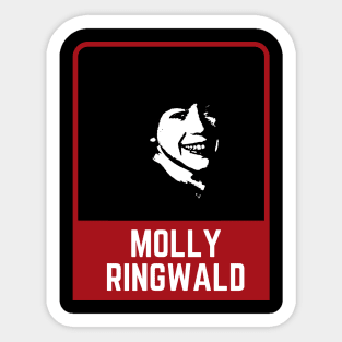 Molly ringwald ~~~ retro style Sticker